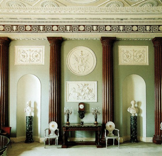 The Grand Entrance Hall at Harewood House.