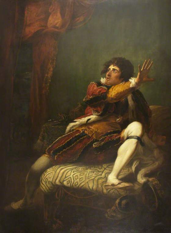 John Philip Kemble as Richard III by William Hamilton. (c) University of Bristol Theatre Collection; Supplied by The Public Catalogue Foundation