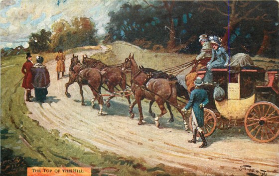 The Top of the Hill, by Gilbert Wright (1907)