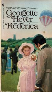 The cover of my well-worn copy of Frederica
